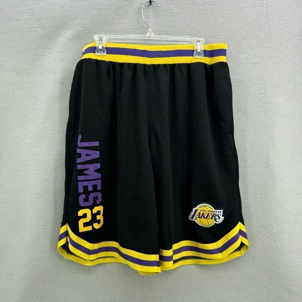 Lebron James Los Angeles Lakers UNK NBA shorts Men Size XL